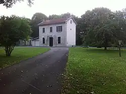 The former railway station in Maâtz