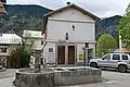 The town hall in Villeneuve-d'Entraunes