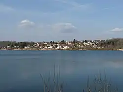 The Charmes lake in Changey