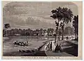 The Lac des Minimes in 1860.
