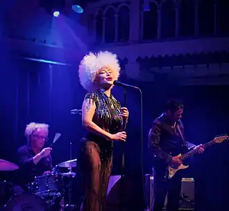 Performing in Amsterdam in 2022