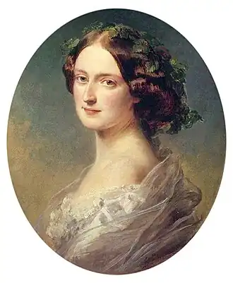 Lady Clementina Villiers by Franz Xaver Winterhalter