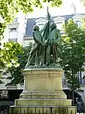 La Fayette and Washington (1890–1900), by Auguste Bartholdi