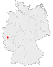Location of Swisttal in Germany