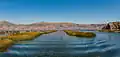 Lake Titicaca as seen from the shore