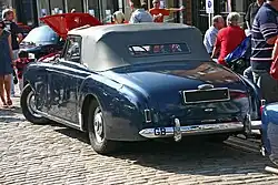 Lagonda 3-Litre drophead coupé by Graber (rear view)