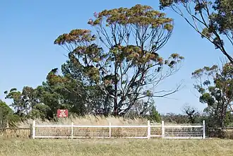 The site of the former Lah school, 2010