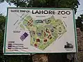 A zoo map