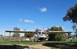 PBY Catalina flying boat at Lake Boga