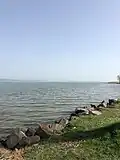 Lake Balaton in Balatonboglár