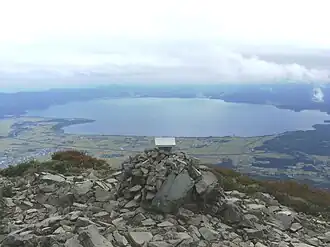 View of Inawashiro Lake from Mount Bandai