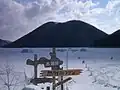 Lake Shikaribetsu in Winter