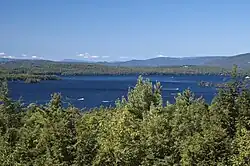 Image 9Lake Winnipesaukee and the Ossipee Mountains (from New Hampshire)