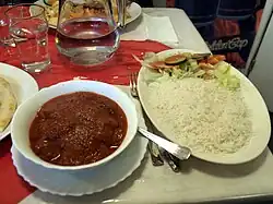 Lamb vindaloo, Helsinki, Finland, 2011