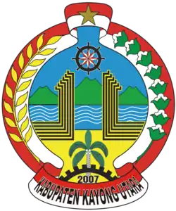 Official seal of North Kayong Regency