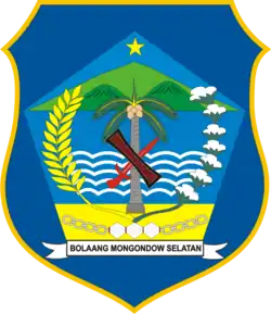 Coat of arms of South Bolaang Mongondow Regency