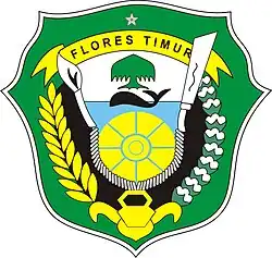 Coat of arms of East Flores Regency