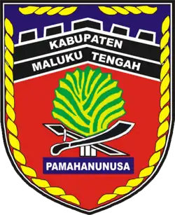 Coat of arms of Central Maluku Regency