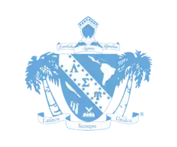 The official shield of Lambda Sigma Upsilon