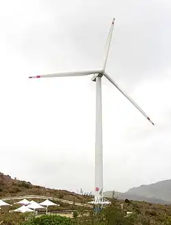 Image 14The Nordex N50 wind turbine and visitor centre of Lamma Winds in Hong Kong, China (from Wind turbine)