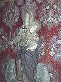 Banner of the Virgin Mary.