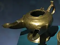 Lamp with double beak, 11–12th century. Paykend.[85]