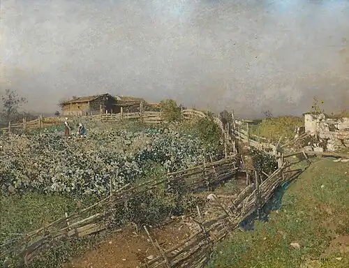 Landschaft bei Plankensteig in Oberösterreich