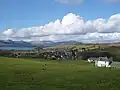 Millhouse Road, seen from Langhill Farm