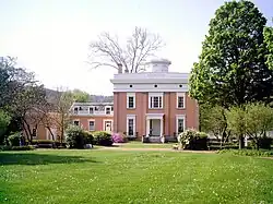 North view of mansion