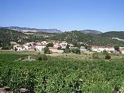 A general view of Lansac