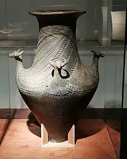 Pottery, Urnfield culture, Romania, 13th century BC