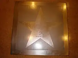 Lara Croft's star