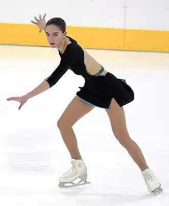 Lara Naki Gutmann at the 2022 Lombardia Trophy