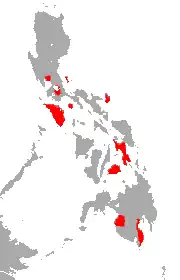 Map of range