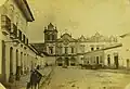 Militão Augusto de Azevedo: View towards Largo de São Francisco, São Paulo.