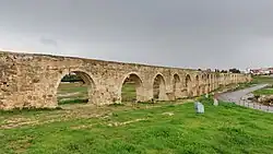 The Kamares Aqueduct in Larnaca