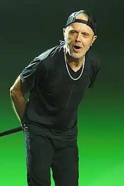 Ulrich with Metallica in 2025