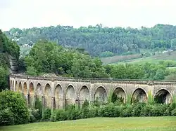Railroad viaduct