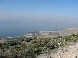 Lake Tiberias.