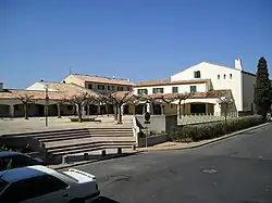 The Place des Arcades in Maurin