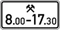Validity period in working days