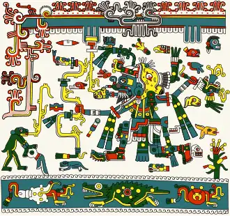 Digitaized version of the first page of the Codex Laud.