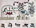 Illustration showing Texcatlipoca.