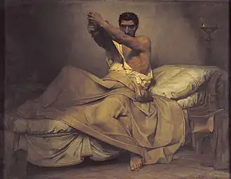 Cato's Death at Utica, 1863