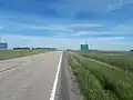 Laurentian Divide along Highway 40 in Burke County, North Dakota