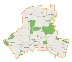 Location of Gmina Leśniowice