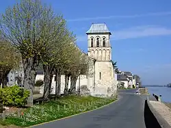 Les bords de Loire dans le village du Thoureil
