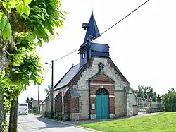 The church in Le Gallet