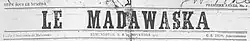 First number of Le Madawaska