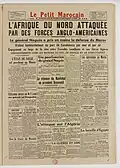 November 8, 1942: North Africa Attacked by Anglo-American Forces